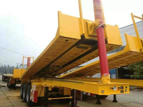 平板自卸半挂车