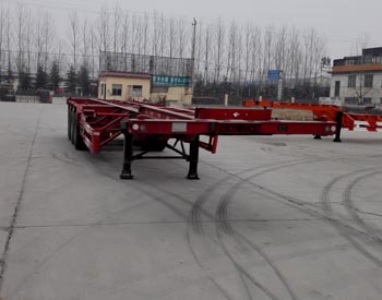 危险品罐箱骨架运输半挂车