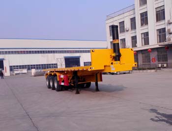 平板自卸半挂车